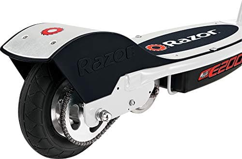 Razor E200 Electric Scooter for Kids Ages 13+ - 8" Pneumatic Tires, 200-Watt Motor, Up to 12 mph and 40 min of Ride Time, For Riders up to 154 lbs 6