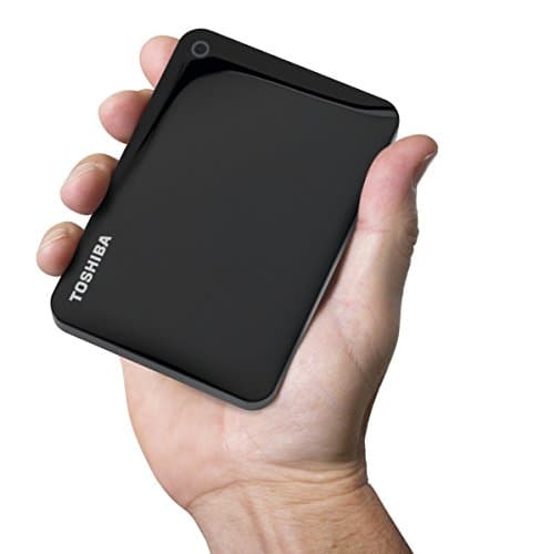 Toshiba Canvio Connect II 1TB Portable Hard Drive, Black (HDTC810XK3A1) 8