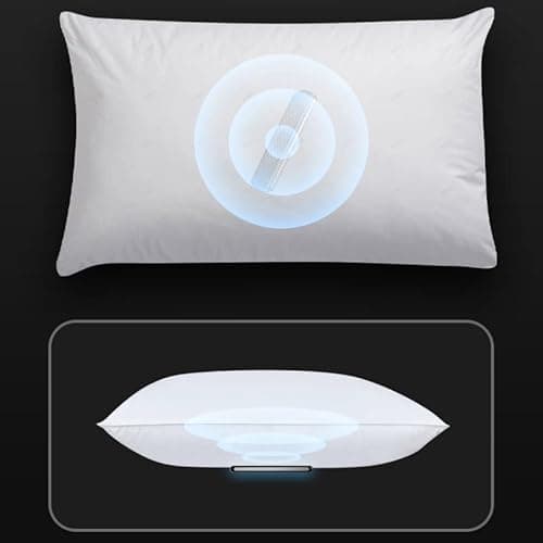 GNMDNR Pillow Speaker,Bluetooth Sleep Aid with 3D Surround Sound,White Noise for Enhanced Sleep Quality-Perfect Sleep Companion for Restful Nights 5