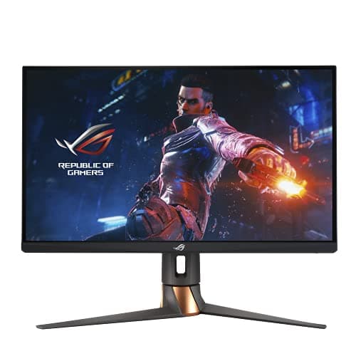 ASUS ROG Swift 27” 1440P Gaming Monitor (PG279QM) - WQHD, Fast IPS, 240Hz, 1ms, G-SYNC, NVIDIA Reflex Latency Analyzer, DisplayHDR400, Eye Care, HDMI, DisplayPort, USB, Height Adjustable,BLACK