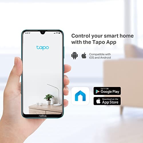 Tapo 2K Indoor Security Camera for Baby Monitor, Dog Camera w/Motion Detection, 2-Way Audio Siren, Night Vision, Cloud & SD Card Storage(Up to 512GB), Works w/Alexa & Google Assistant C110 8