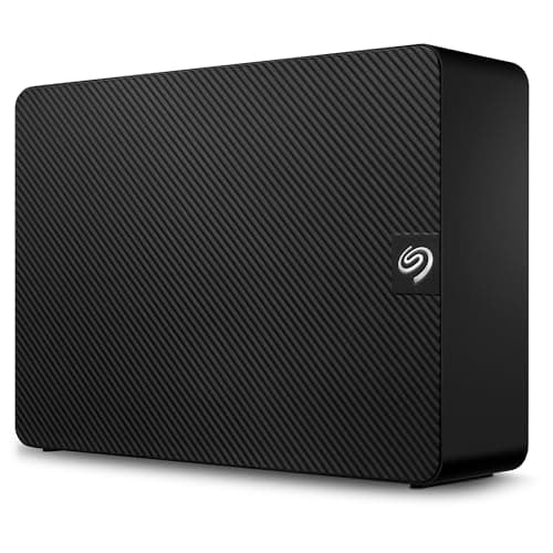 Seagate Expansion STKP4000400 4 TB Desktop Hard Drive - External - Black - Desktop PC, MAC Device Supported - USB 3.0-1 Year Warranty - Retail