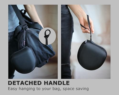 Ginsco New Hard Case Compatible with Beats Solo 4/3/Studio Pro/Studio 3 Bluetooth Headphones, with Soundcore/BERIBES/TOZO/KVIDIO/SNOY MDR7506/ATH M30X/Marshall Major V, Travel Carrying Headphone Case 5