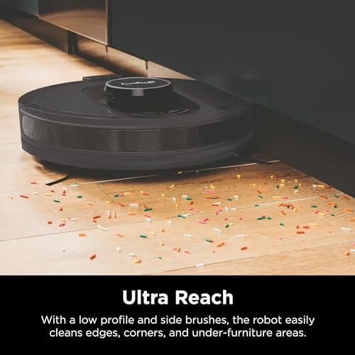 Shark AV2501S AI Ultra Robot Vacuum, with Matrix Clean, Home Mapping, 30-Day Capacity HEPA Bagless Self Empty Base, Perfect for Pet Hair, Wifi, Dark Grey 12