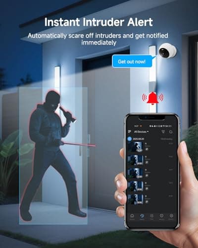 Noorio B200 Security Camera Wireless Outdoor Magnetic, 1080p Cameras for Home Security, Battery 1Min Install AI Motion Detection WiFi Indoor Camera, Color Night Vision, 2-Way Talk, Work with Alexa 7