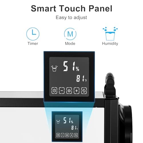 110 Pint Crawl Space Dehumidifier, Lienuis Crawlspace Dehumidifier with Drain Hose for Commercial,Crawl Spaces, Basements, Industry Water Damage Unit, Auto Defrost, Memory Starting 6