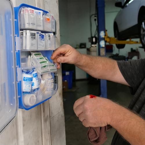 First Aid Only 91247 OSHA-Compliant First Aid Kit, All-Purpose 100-Person Emergency First Aid Kit for Business, Worksite, Home, and Car, 335 Pieces, Multicolored 7