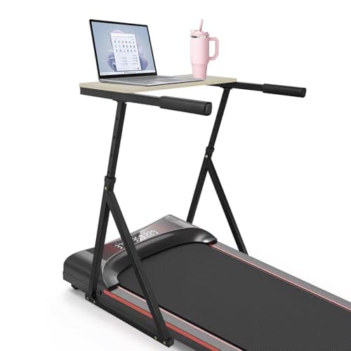 Standing Desk with Handle Bar, Handle Bar for Walking Pad Only, Suitable for Models 20+ Walking Pad, 24 inch Wide, 41 inch Max Height