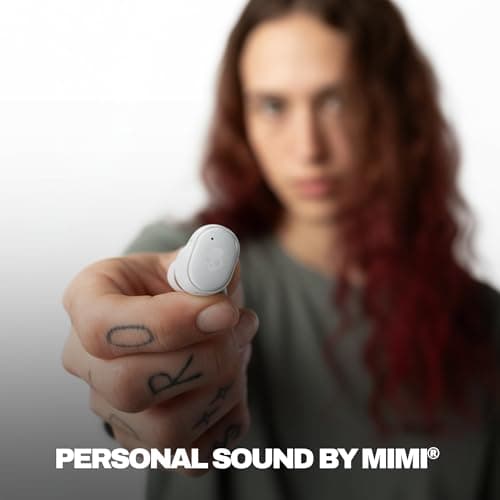 Skullcandy Grind Wireless Earbuds, Bluetooth Headphones, Up to 40 Hours Battery, Noise Isolating Fit, Microphone for iPhone Android, Customizable via Skull-iQ App - Light Grey/Blue 5