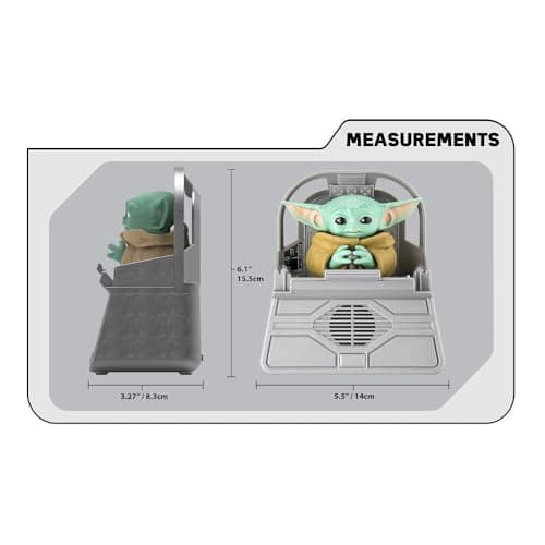 STAR WARS Official The Mandalorian The Child Dancing Bluetooth Speaker - 24 cm 7