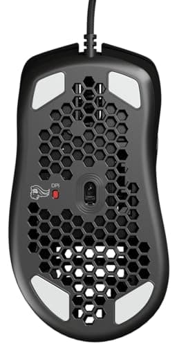 GLORIOUS Model D- (Minus) Wired Gaming Mouse - 61g Superlight Honeycomb Design, RGB, Ergonomic, Pixart 3360 Sensor, Omron Switches, PTFE Feet, 6 Buttons - Matte Black 7