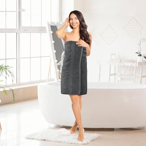 Utopia Towels 4 Pack Premium Bath Towels Set, 27 by 54 Inches, 100% Ring Spun Cotton 600GSM, Lightweight and Highly Absorbent Quick Drying Towels, Perfect for Daily Use, Grey 6