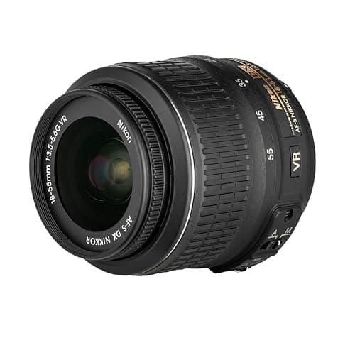 Nikon D3200 24.2MP DSLR Camera Kit with 18-55mm VR Zoom Lens – Full HD 1080p Video Capture, Fast 11-Point Autofocus System + 128GB Memory Card + Protective Memory Card Case + Camera Bag + More 8