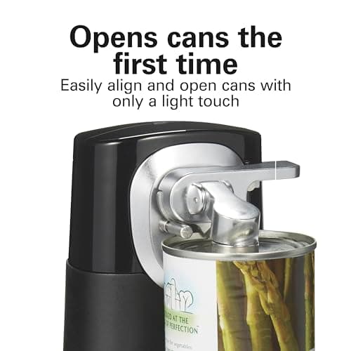Hamilton Beach 76611 FlexCut 2-in-1 Cordless & Rechargeable Electric, Easily Standard Automatic Can Opener, Easy-Clean, With Removable Walking Cut Head 5