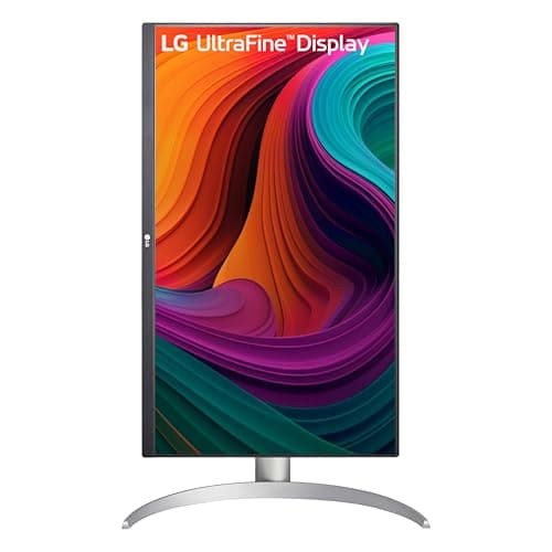 LG 27UP650K-W 27-inch Ultrafine 4K UHD (3840 x 2160) IPS Computer Monitor, 60Hz, 5ms, DisplayHDR 400, Reader Mode, Flicker Safe, HDMI, DisplayPort, Tilt/Height/Pivot Adjustable Stand, White 9