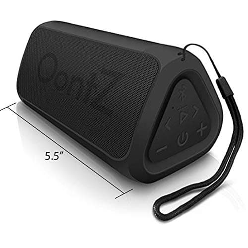 OontZ Angle 3 RainDance – Portable Bluetooth Speakers, IPX7 Waterproof, 10W Stereo Sound, 24 Hour Playtime, 100 Foot Wireless Range, Home, Outdoor, Travel, Great Gift (Black) 5