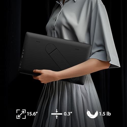 QQH Portable Monitor, 15.6" Portable Travel Monitor for Laptop 1080P FHD IPS Second Screen, USB C HDMI External Gaming Monitor Display for Computer Phone PC PS4 PS5 Xbox Switch (Z1-9) 5