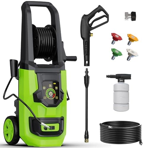 DECOKTOOL Electric Pressure Washer, Green