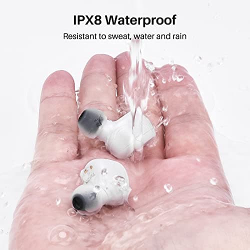 TOZO T6 Wireless Earbuds Bluetooth 5.3 Headphones, Ergonomic Design in Ear Headset,45Hrs Playtime with Wireless Charging Case, APP EQ Customisable, IPX8 Waterproof 6