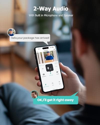 Rebluum AOV Security Camera, 24H Non-Stop Recording, 2K Security Cameras Wireless Outdoor, Cameras for Home Security with 360° PTZ, Solar-Powered, Auto Tracking, 512G Local Storage(Not Include) 7