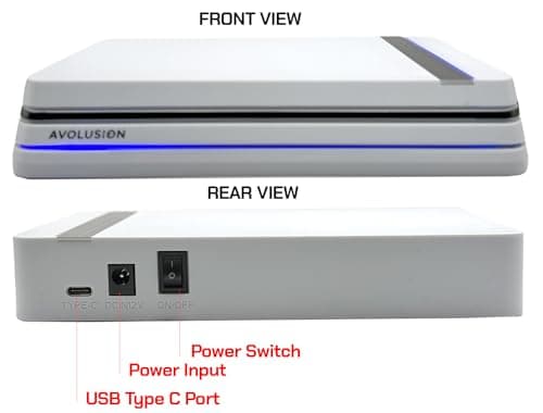 Avolusion PRO-X Series USB 3.0 External Hard Drive for WindowsOS Desktop PC/Laptop (White) - (10TB) (Renewed) 5