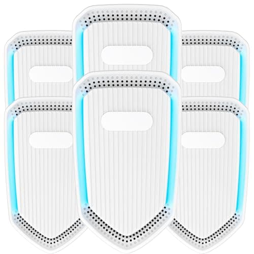 Plug in Air Purifier, Air Ionizer for Home, Quiet Air Freshener for Kitchen, Bedroom, Office, Portable Mini Filterless Mobile Air Cleaner for Pets, Smoke Smell, Dust, Odor (6Pack)