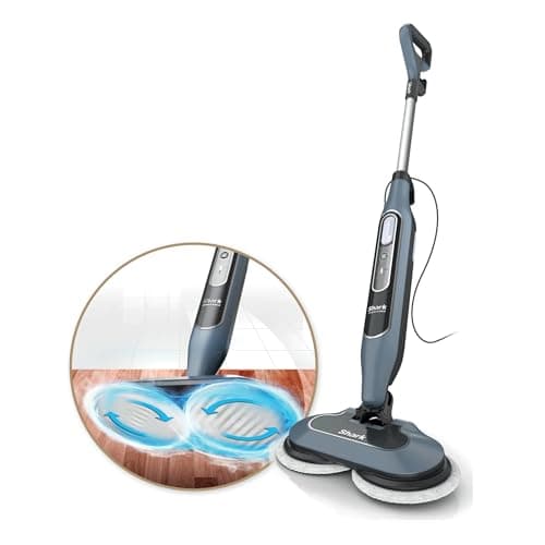 Shark S8000 Steam & Scrub All-in-One Scrubbing and Sanitizing Hard Floor Steam Mop pure water (Renewed)