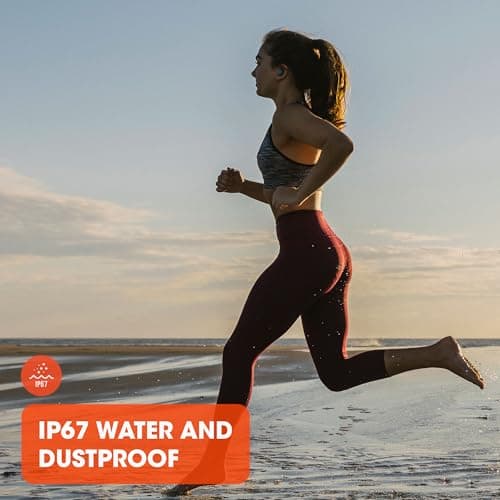 JBL Endurance Race TWS - Waterproof true wireless active sport earbuds, JBL Pure Bass Sound, Up to 30 hours of battery life, IP67 Waterproof and Dustproof, Ambient Aware & TalkThru (Blue) 5