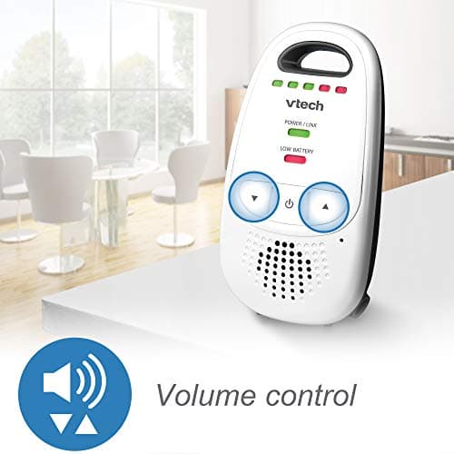 VTech Upgraded Baby Monitor with Rechargeable Battery, Long Range, Crystal-Clear Sound, and Alerts 6