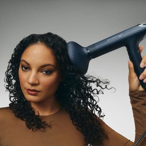 Bio Ionic SMART-X Hair Dryer with Diffuser, High-Efficiency Blow Dryer with 3 Heat & 3 Speed Settings, Gently Dries, Defines & Reduces Frizz, Self-Cleaning Function, Alpine White 7