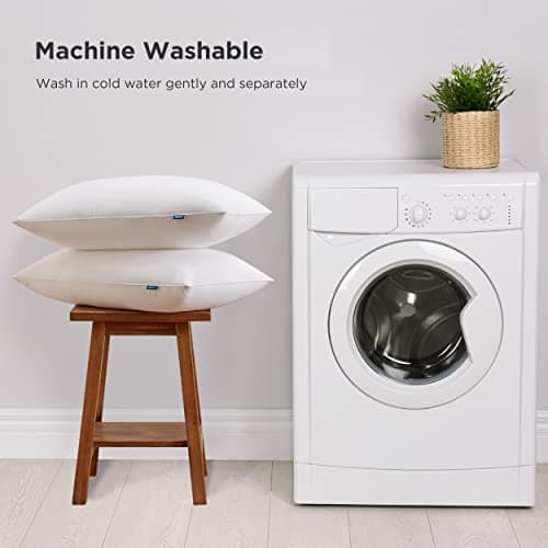 Bedsure Medium Firm Pillows Queen Size, Set of 2, Firm Queen Bed Pillows Hotel Quality Premium Down Alternative for Medium Supportive Filling for Side, Back Sleepers 8