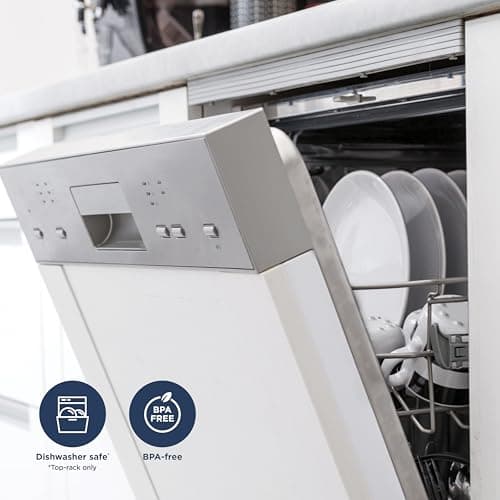 Ninja Kitchen System | 8-Cup Food Processor Bowl & 72 oz. Blender All-in-One | With (2) 16 oz. To-Go Cups | For Smoothies, Ice Crushing, Dough & More | 1500 Watt | Black | BL770 10