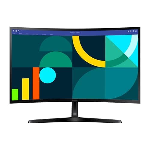 Samsung 27" Essential S3 (S36GD) Series FHD 1800R Curved Computer Monitor, 100Hz, Game Mode, Advanced Eye Comfort, HDMI and D-sub Ports, LS27D366GANXZA, 2024 10