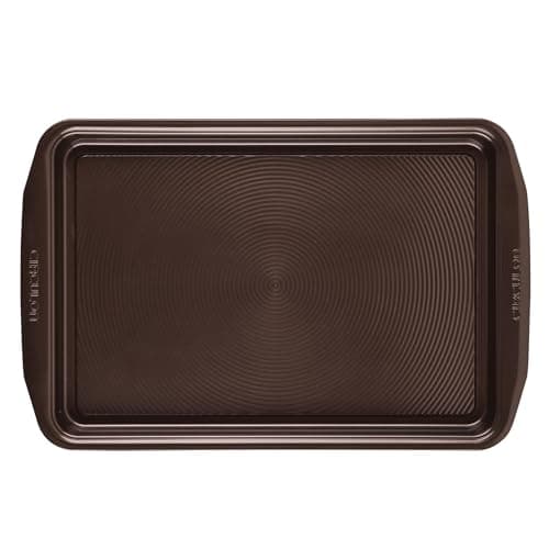 Circulon Nonstick Bakeware Set with Nonstick Cookie Sheets / Baking Sheets - 2 Piece, Chocolate Brown , Set (9" x 13" & 10" x 15") 9