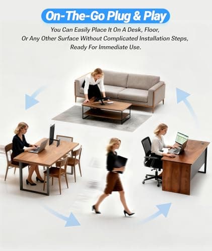 Ingnok Portable Monitor, Ultra Slim 15.6 Inch FHD IPS Laptop Screen Extender with Adjustable Stand, USB C Compatible, Ideal for Travel and Office 8