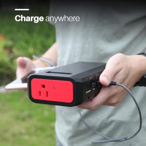 SinKeu 24000mAh Portable Power Bank with AC Outlet, 88.8Wh Portable Laptop Charger, Portable Power Station Outdoor Generators Portable for Home Backup Outdoor Emergency 7