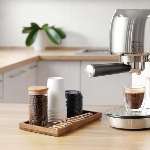 ALELION 11.7" Bathroom Vanity Tray for Counter - Acacia Wood Decorative Tray for Toilet Tank Makeup Perfume Jewelry Catchall Coffee Table - Wooden Kitchen Countertop Organizer for Soap Dispenser 8