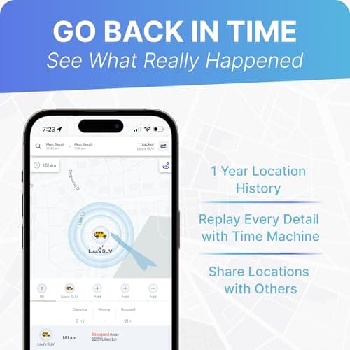 Spytec Atlas GPS Tracker for Vehicles & Kids (Subscription Required) | Up to 14-Day Battery Life | Waterproof Magnetic Case, Geofencing, Portable Real Time Mini GPS Car Tracker w/Lifetime Support 6