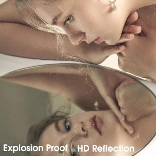 BEVERDY Arched Full Length Mirror - 18"58" Floor & Wall Mounted Mirror for Bedroom & Living Room, Gold 6