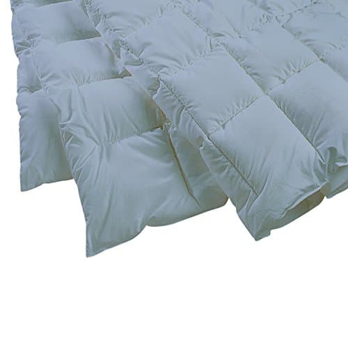 Mission: Allergy Dust Mite- and Allergen-Proof Lightweight Comforter; “Premium Microfiber” (King; Blue/Gray)