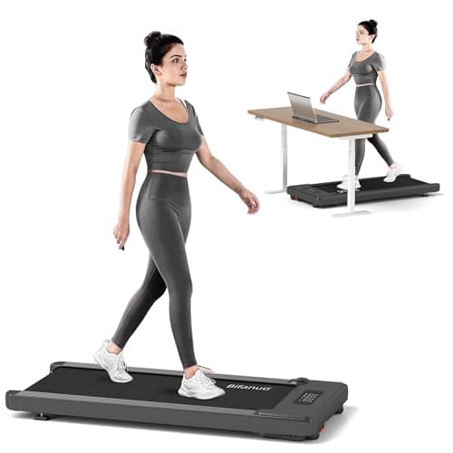 Bifanuo Walking Pad - Under Desk Treadmill for Home/Office, Portable with Remote Control LED Display - Ideal for Fitness Enthusiasts