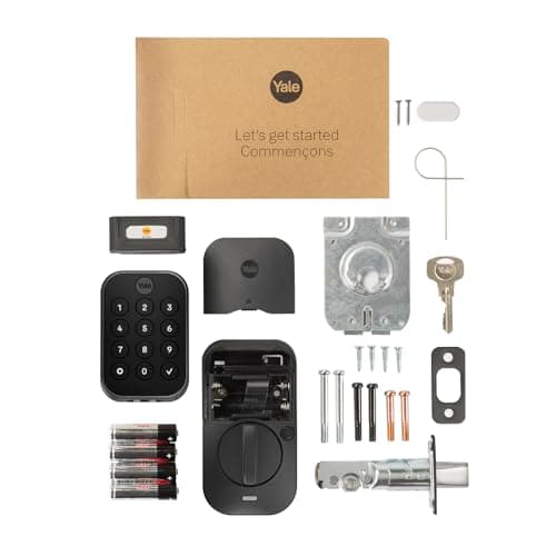 Yale Security Home Assure Lock 2 Deadbolt, Black Suede Keyless Entry Door Lock with Digital Touchscreen Keypad and Bluetooth Connectivity (No Wi-Fi), YRD430-BLE-BSP 9