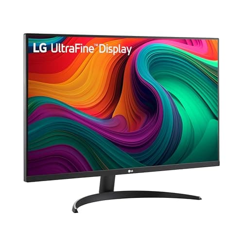 LG 32UR500K-B Ultrafine 32-inch 4K UHD (3840x2160) Computer Monitor HDR10 Built-in Speaker x2 OnScreen Control Reader Mode Flicker Safe Borderless Design HDMIx2 DisplayPort Black 5