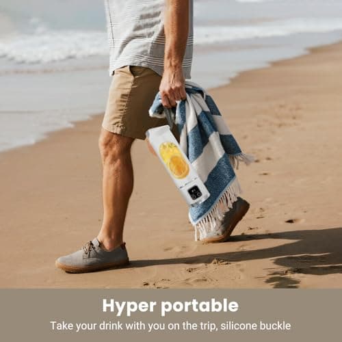 Portable Blender Personal Electric USB，500ML Portable juicer Shakes and Smoothies Blender，Small Blenders，Mixing，Compact、Convenient and Versatile (White) 7