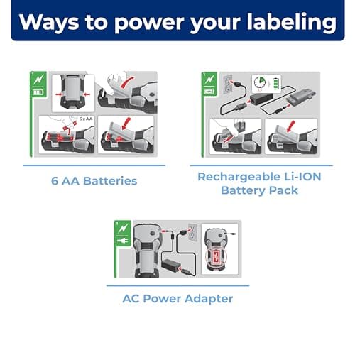 Brady M210 Portable Label Printer Partner Kit With: M210-KIT, BMP21, BMP21-PLUS Magnet Accessory (21-Magnet) 5