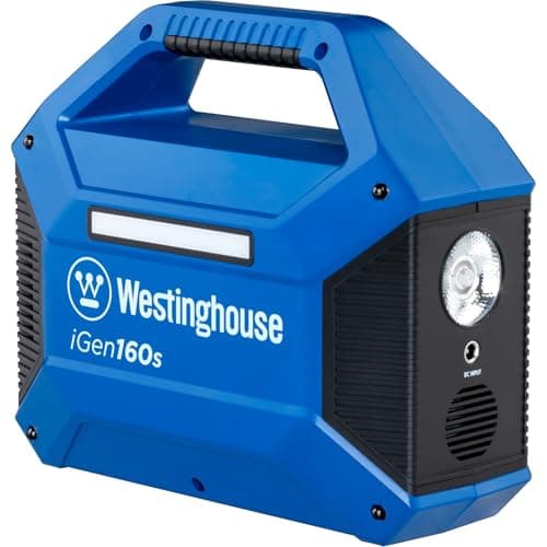 Westinghouse 155Wh 150 Peak Watt Portable Power Station & Solar Generator, Modified Sine Wave AC Outlet, Backup Lithium Battery for Camping, Home, Travel, Indoor/Outdoor Use (Solar Panel Not Included) 11