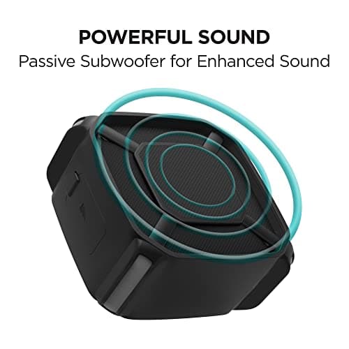 iHome iBT371 Weather Tough Portable Rechargeable Bluetooth Speaker with Speakerphone and LED Accent Lighting (Mini) 5