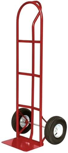 600lb Premium Red Heavy Duty Hand Truck with 10" Tires
