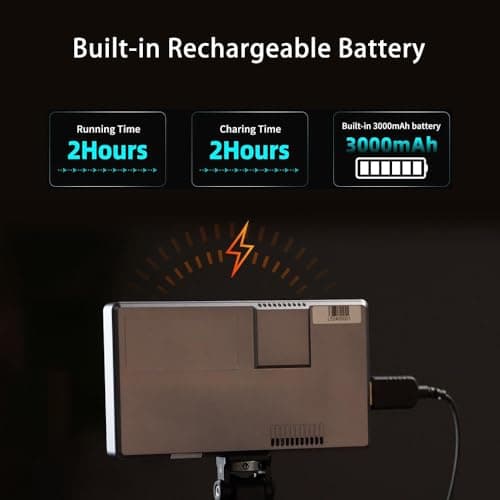 FEELWORLD P6XL 6 Inch Camera Monitor, 1200nit IPS Touch Screen 1920x1080 Built-in 3000mAh Battery Camera Field Monitor with Sunshade, Video Assist HDR Waveform Focus Peaking 3D LUT 4K HDMI 5