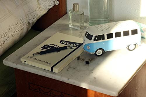 BRISA VW Collection - Volkswagen Portable Bluetooth Speaker Wireless Box with Rechargable Battery T1 Bus Campervan (Scale: 1:20/Classic Bus) (Blue) 6